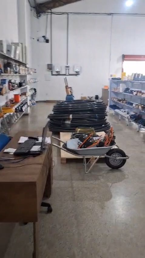 Corredor de ferramentas e utilidades